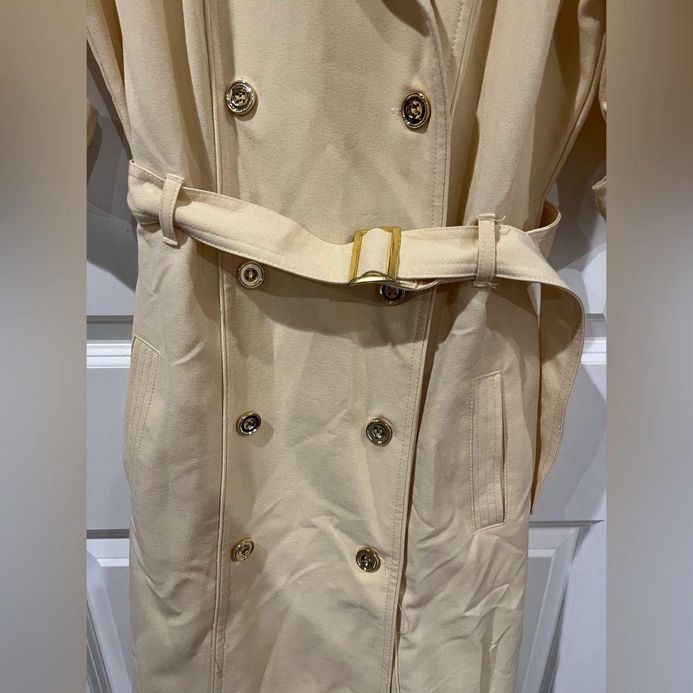 Sharagano Women’s Lightweight Trenchcoat Size 10 - Picture 2 of 7